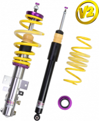 KW Coilover Kit V2 Audi A4 (8D/B5) Sedan + Avant; FWD; all enginesVIN# from 8D*X200000 and up