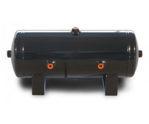 Air Lift 2 Gal Air Tank- 6in X 17in With (6) 1/4in Ports